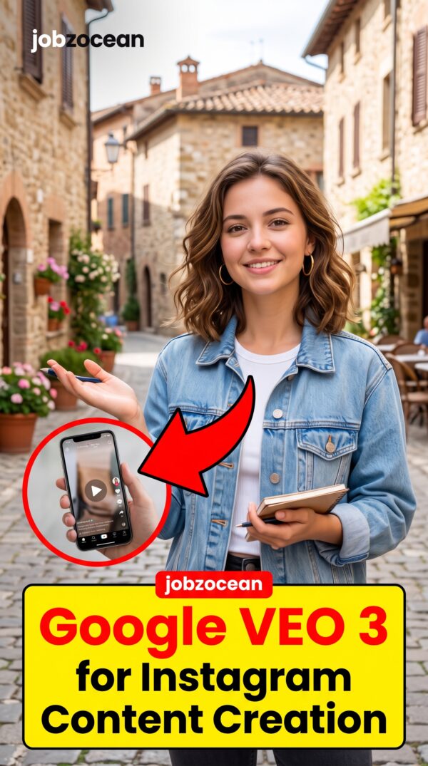 4u.jobzocean  Explains: Using Google VEO 3 for Instagram Content Creation